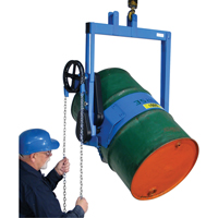 Drum Lifters - Geared Tilted, 55 US gal. (45 Imperial Gal.) Drum Size, 800 lbs./363 kg. Cap. Distribution Élite MP