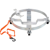 Tilting Drum Dollies, Steel, 1200 lbs. Capacity, 23-1/2" Diameter, Cast Iron Casters Distribution Élite MP