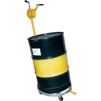 Tilting Drum Dollies, Steel, 1200 lbs. Capacity, 23-1/2" Diameter, Cast Iron Casters Distribution Élite MP