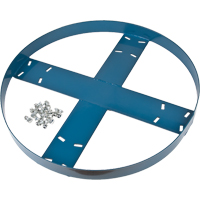 Cadre de socle roulant pour barils, Acier, Capacit&eacute;e 750 lb, Diam&egrave;tre 24" Distribution Élite MP