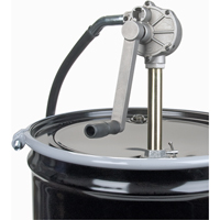 Rotary Type Drum Pump, Aluminum, Fits 15-55 Gal., 6-3/4 oz. per revolution Distribution Élite MP