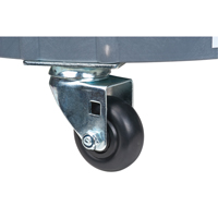 Leak Containment Drum Dolly, 24.25" dia. X 7.625" H, 1.5 US Gal. Spill Cap. Distribution Élite MP