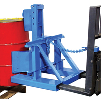 Manipulateur de barils MORSPEED 1500 pour chariot &eacute;l&eacute;vateur, Pour 55 gal. US (45 gal. imp.) Distribution Élite MP