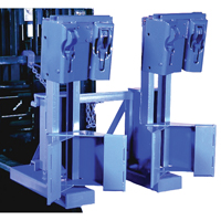 Manipulateur de barils MORSPEED 1500 pour chariot &eacute;l&eacute;vateur, Pour 30 - 85 gal. US (25 - 70 gal. imp.) Distribution Élite MP