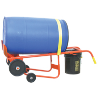 Chariot pour baril de s&eacute;rie 50BTW, Fabriqu&eacute; en Acier, 30 - 85 gal. US (25 - 70 gal. imp.) Distribution Élite MP