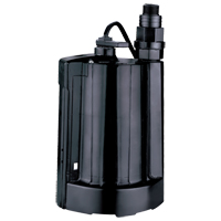 Pompe utilitaire submersible automatique, 1/3 CV, 2160 gal./h, 115 V, 4 A Distribution Élite MP