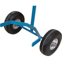 Chariot &agrave; cylindres, Roues Anticrevaison, Base de 15-1/2" W x 14-1/4" L, 600 lb Distribution Élite MP