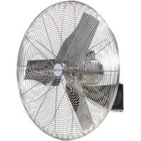 Ventilateurs en acier inoxydable lavables &agrave; grande eau pour service alimentaire, Industriel, 1 vitesses, Diam&egrave;tre de 20" Distribution Élite MP