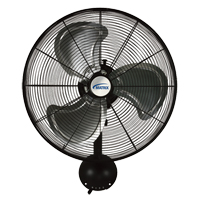High-Velocity Oscillating Wall Fan, Industrial, 3 Speed, 20" Diameter Distribution Élite MP