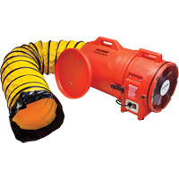 Souffleur avec contenant & conduite ALLEGRO INDUSTRIES, 1 CV, 1842 pi³/min Distribution Élite MP
