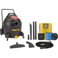 Aspirateur industriel, Secs-humides, 3 CV, 16 gal. US (60,6 litres) Distribution Élite MP