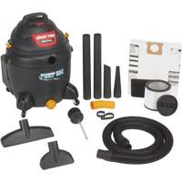 Aspirateur pour atelier avec pompe int&eacute;gr&eacute;e, Secs-humides, 6 CV, 18 gal. US (68,1 litres) Distribution Élite MP