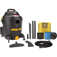 Aspirateur pour atelier SVX2, Secs-humides, 5,5 CV, 12 gal. US (45,4 litres) Distribution Élite MP