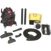 Aspirateur utilitaire pour atelier SVX2, Secs-humides, 6,5 CV, 16 gal. US (60,6 litres) Distribution Élite MP
