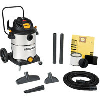 Aspirateur humide/sec en acier inoxydable pour l'atelier, 120 V, Capacit&eacute; 16 gal. Distribution Élite MP