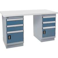Pre-Designed Workbench, 72" W x 30" D x 34" H, 2500 lbs. Capacity Distribution Élite MP