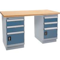 Pre-Designed Workbench, 72" W x 36" D x 34" H, 2500 lbs. Capacity Distribution Élite MP