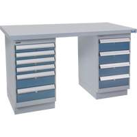 &eacute;tabli pr&eacute;conçu, 60" la x 36" p x 34" h, Capacit&eacute; 2500 lb Distribution Élite MP