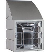 Casier, 12" x 15" x 12", Gris, Assembl&eacute; Distribution Élite MP