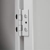 Casiers Clean Line, 2 niveaux, Bloc de 4, 48" x 18" x 72", Acier, Charbon, Rivet (assembl&eacute;) Distribution Élite MP