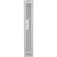 Clean Line Lockers, 12" x 18" x 76", Steel, Grey, Rivet (Assembled), Perforated Distribution Élite MP