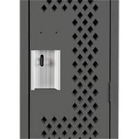 Casiers Clean Line, Bloc de 2, 24" x 15" x 72", Acier, Charbon, Rivet (assembl&eacute;), Perfor&eacute; Distribution Élite MP