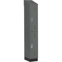 Casiers robustes Concorde, 2 niveaux, 12" x 18" x 82", Acier, Charbon, Soud&eacute; (assembl&eacute;) Distribution Élite MP