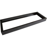 Base encastr&eacute;e pour casiers robustes enti&egrave;rement soud&eacute;e Concorde, 4 Blocs, 4" lo x 48" la x 17" p, Noir, Acier Distribution Élite MP