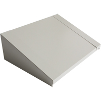 All-Welded Concorde - Heavy-Duty Lockers Sloping Top, 2 Bank, 18" D x 24" W x 6" H, Grey, Steel Distribution Élite MP