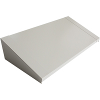 All-Welded Concorde - Heavy-Duty Lockers Sloping Top, 3 Bank, 18" D x 36" W x 6" H, Grey, Steel Distribution Élite MP