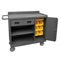 Mobile Workbench Cabinet, Steel Surface Distribution Élite MP
