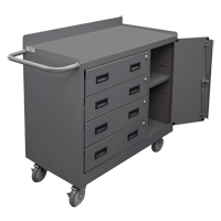 Mobile Workbench Cabinet, Steel Surface Distribution Élite MP