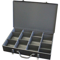 Compartment Steel Scoop Boxes, 17.875" W x 12" D x 3" H, 13 Compartments Distribution Élite MP