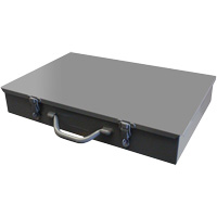 Compartment Steel Scoop Boxes, 17.875" W x 12" D x 3" H, 13 Compartments Distribution Élite MP