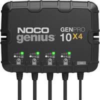 Chargeur de batterie embarqu&eacute; &agrave; 4 sorties de 40 amp&egrave;res GenPro10X4 Genius Distribution Élite MP