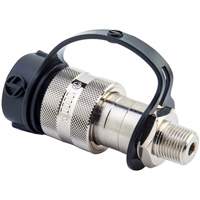 Raccords &agrave; c&ocirc;t&eacute; femelle pour d&eacute;bit &eacute;lev&eacute;, Acier, 3/8", NPTF femelle, 10 000 PSI Distribution Élite MP