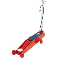 Floor Jack, 10 Ton(s) Capacity, 6-1/8" Lowered, 27-1/4" Raised, Air Hydraulic Distribution Élite MP