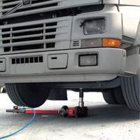 Cric &agrave; 2 &eacute;tapes, 33 tonnes/66 tonnes, Air comprim&eacute;/hydraulique Distribution Élite MP