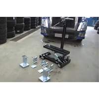 Floor Service Jack, 14 Ton(s) Capacity, 8-1/4" Lowered, 20" Raised, Air Hydraulic Distribution Élite MP
