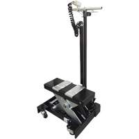 Low Profile Floor Service Jack, 12 Ton(s) Capacity, 7-1/2" Lowered, 15" Raised, Air Hydraulic Distribution Élite MP