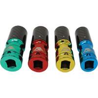 Jeu de douilles pour &eacute;crous de roue avec manchons en fibre de carbone Distribution Élite MP