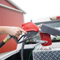 Red Automatic Gasoline Spout Nozzle Distribution Élite MP