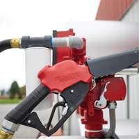 Red Ultra High-Flow Automatic Diesel Spout Nozzle Distribution Élite MP
