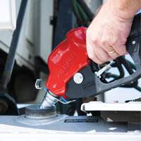 Red Ultra High-Flow Automatic Diesel Spout Nozzle Distribution Élite MP