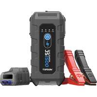 D&eacute;marreur d'appoint, survolteur, banque d'alimentation et lampe de poche JumpSurge1500 Distribution Élite MP