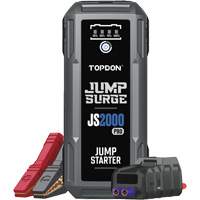 D&eacute;marreur de secours, banque d'alimentation et lampe de poche JumpSurge2000Pro &agrave; 2500 A de pointe Distribution Élite MP