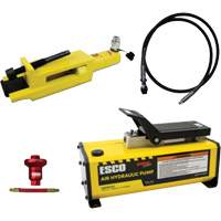 Ensemble de brise-talon pour pneus g&eacute;ants/&eacute;quipement de terrassement avec pompe hydraulique de 1/2 gallon Distribution Élite MP