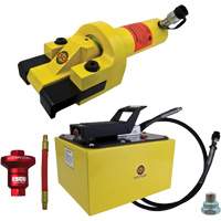 Ensemble de brise-talon pour pneus g&eacute;ants avec pompe hydraulique de 2 gallon Distribution Élite MP