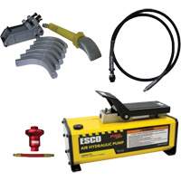 Ensemble de t&ecirc;te de brise-talon pour pneus g&eacute;ants avec pompe hydraulique de 1/2 gallon Distribution Élite MP