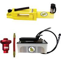 Ensemble de brise-talon pour pneus g&eacute;ants/&eacute;quipement de terrassement Yellow Jackit Distribution Élite MP